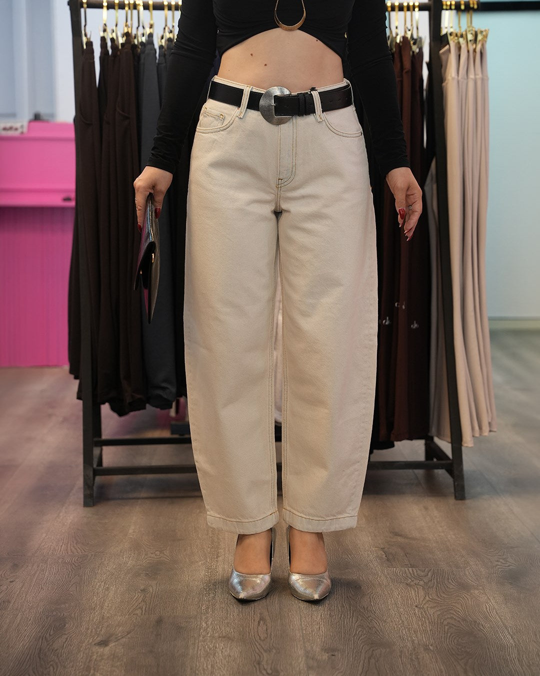 KREM BALON MODEL JEAN KOT